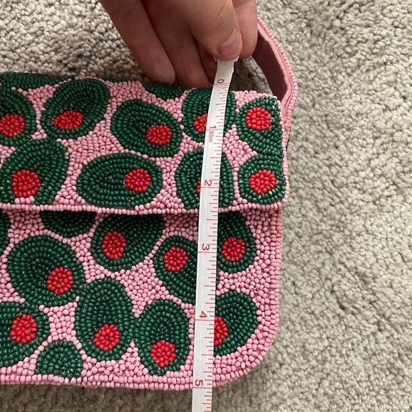 Anthropologie|| Fiona Beaded Bag, Martini Viral Beaded Shoulder Bag - Picture 13 of 13